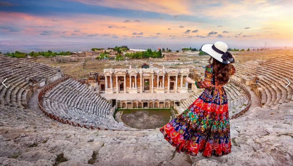 Desde Esmirna Excursión guiada de un día a Pamukkale con almuerzo